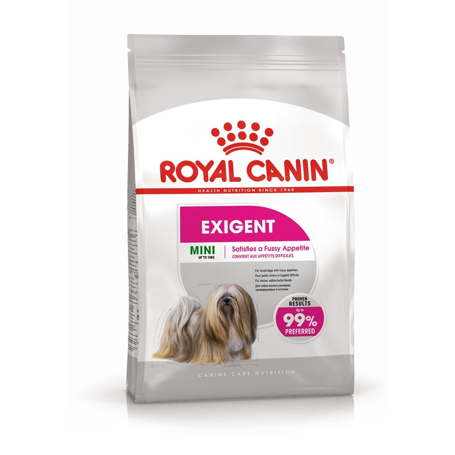 Корм сухой Royal Canin Mini Exigent для собак мелких пород, привередливых в питании, 1 кг