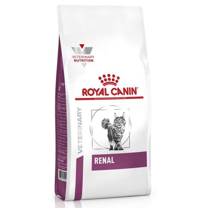 Корм сухой Royal Canin Renal для взрослых кошек для поддержания функции почек, 2 кг