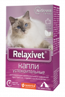 Капли успокоительные Relaxivet для кошек и собак 10 мл