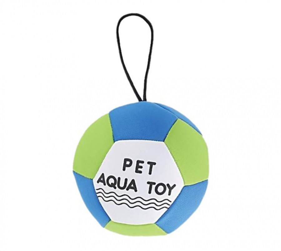 Игрушка для собак TRIOL  Мяч с петлей из неопрена, 12 см