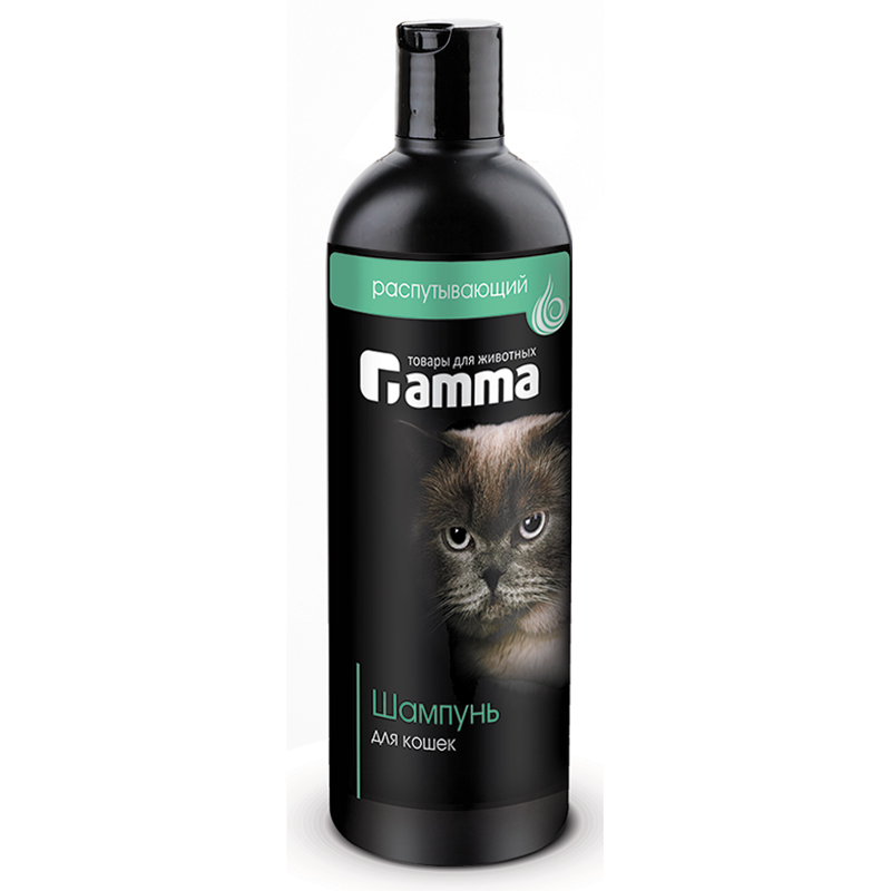 Gamma Шампунь  для длинношерстных и пушистых кошек 250мл