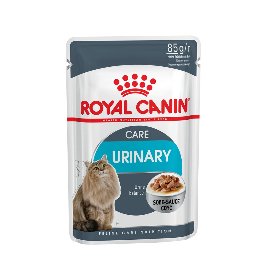 Влажный корм Royal Canin Urinary Care для взрослых кошек, поддерживает работу мочевыделительной системы, в соусе, 85 гр.