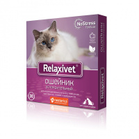 Ошейник успокоительный Relaxivet для кошек и мелких собак, 40 см