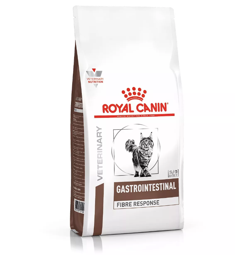 Корм сухой Royal Canin Gastrointestinal Fibre Response для взрослых кошек при нарушении пищеварения, 2 кг