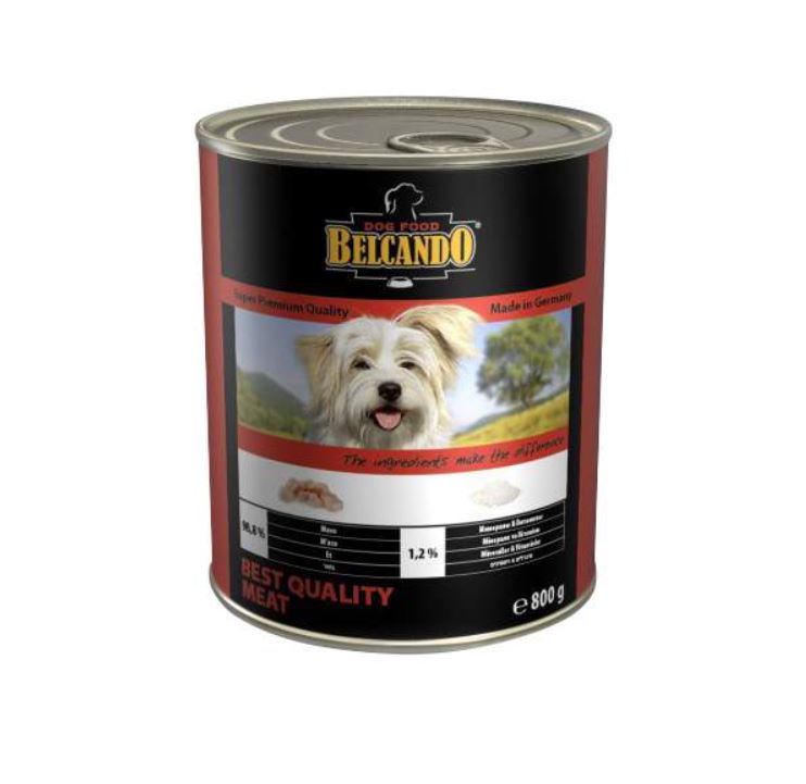 Консервы для собак BELCANDO отборное мясо, 800 г