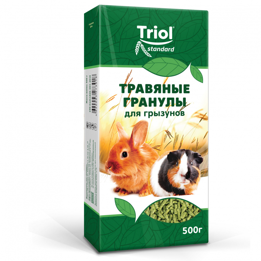 Корм для грызунов Тriol Standard "Травяные гранулы", 500г