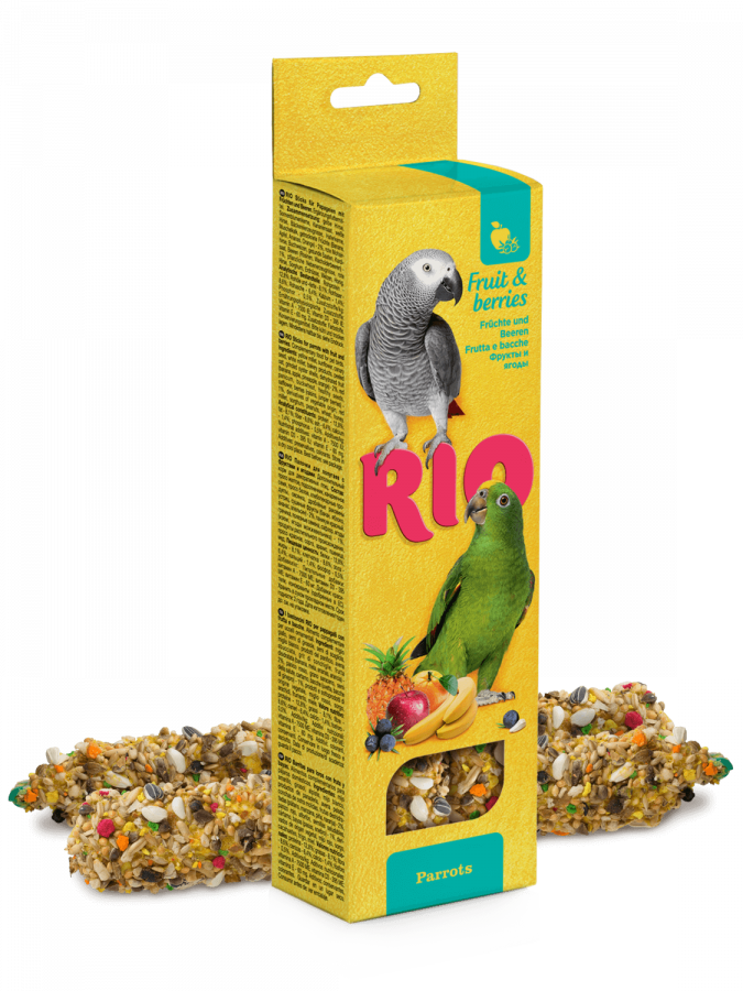  Палочки для попугаев RIO с фруктами и ягодами, 180 г