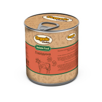 Консервы для собак Organic Сhoice 100 % говядина 340 г