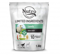 Сухой корм Nutro для взрослых собак, с чувствительным пищеварением, с ягнёнком и розмарином 1,4 кг
