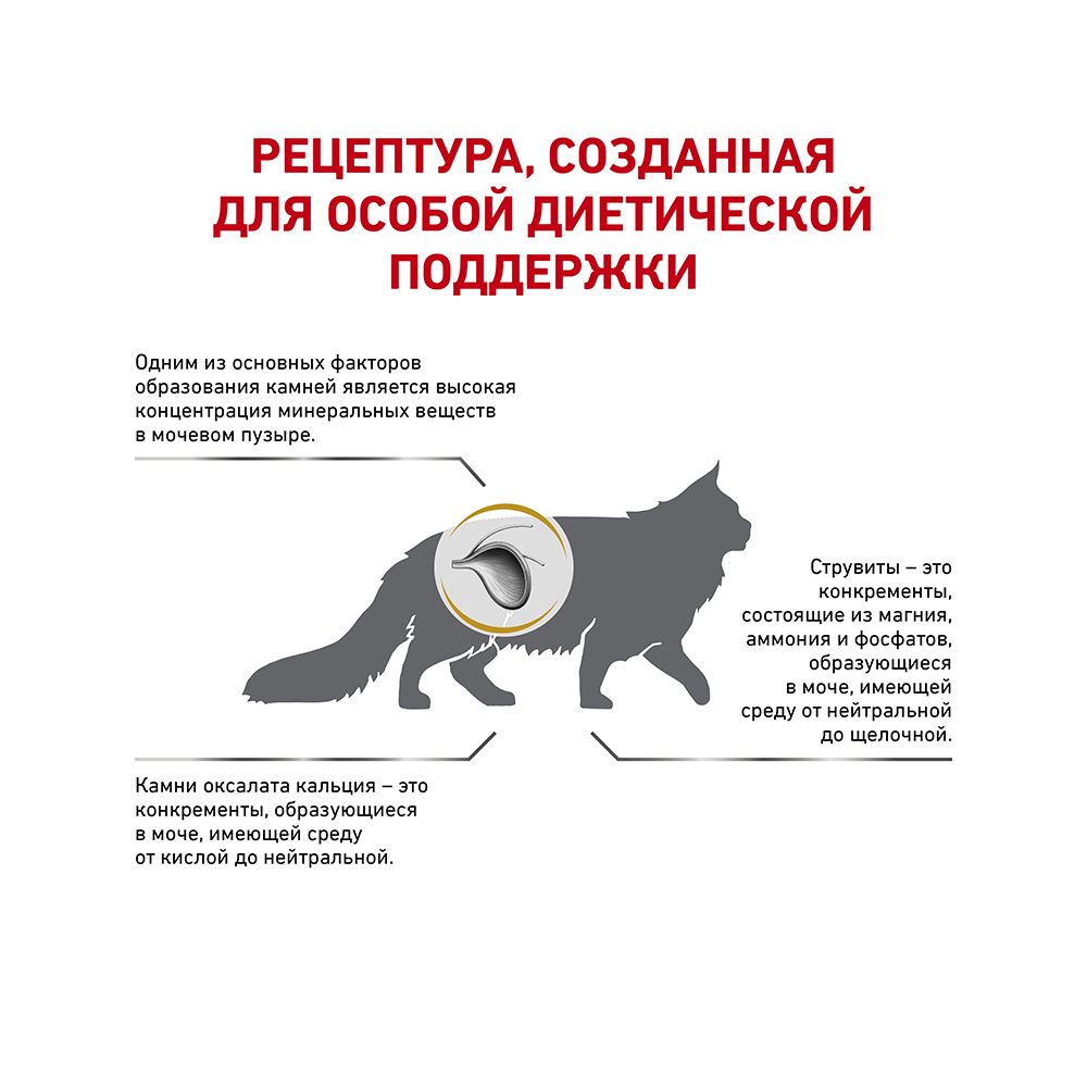 Корм сухой Royal Canin Urinary S/O LP34 для кошек, при мочекаменной болезни 3,5 кг