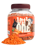 Лакомство для грызунов Little One сушеная морковь, 200 г