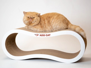 Когтеточка ADD CAT для кошек, из картона, 73*23*31 см.