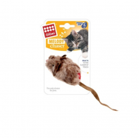 Игрушка для кошек GIGWI мышка со звуковым чипом, 9 см