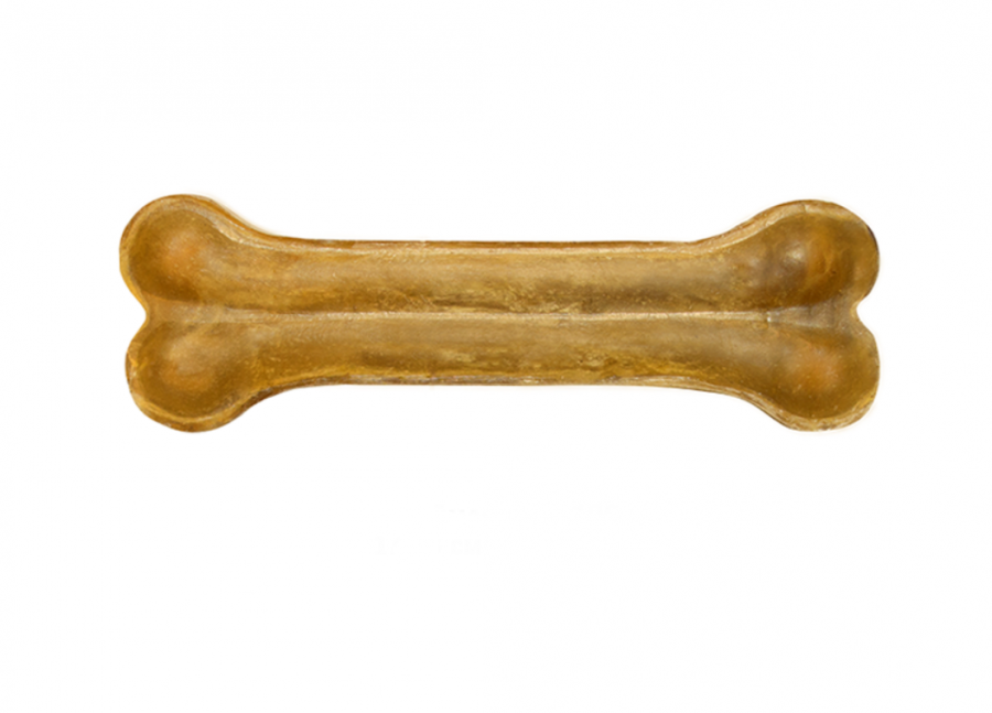 Лакомство для собак Зооник кость натуральная прессованная 95-100г, 1 шт