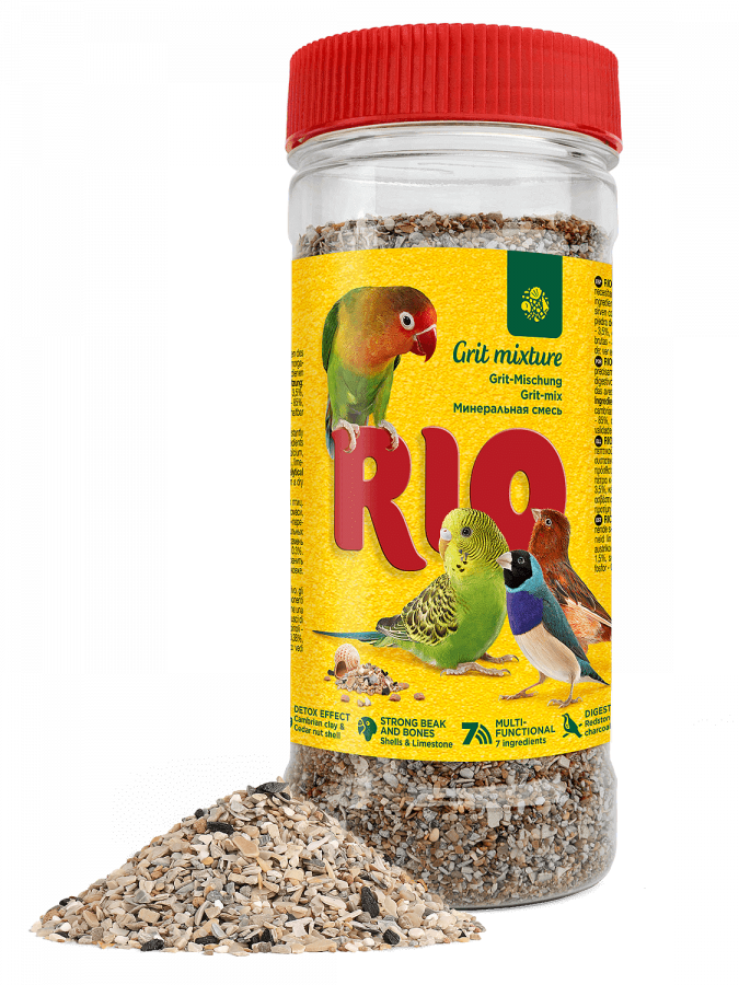 Минеральная смесь  для всех видов птиц RIO для пищеварения,  520 г