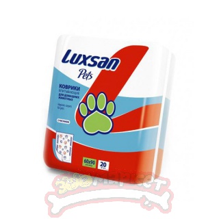 Пеленки Luxsan Premium 41063/06618 впитывающие для собак 40х60 15 штук