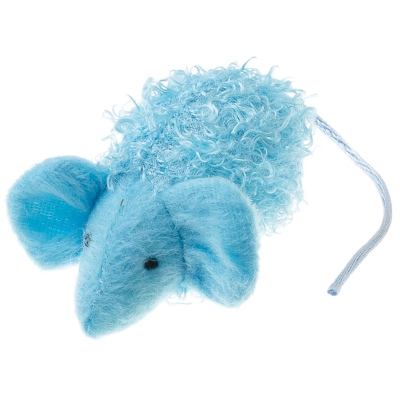 Плюшевая игрушка для кошек ZooOne Мышка с мятой