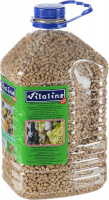 Наполнитель Vitaline для животных, древесный гранулированный 3 кг