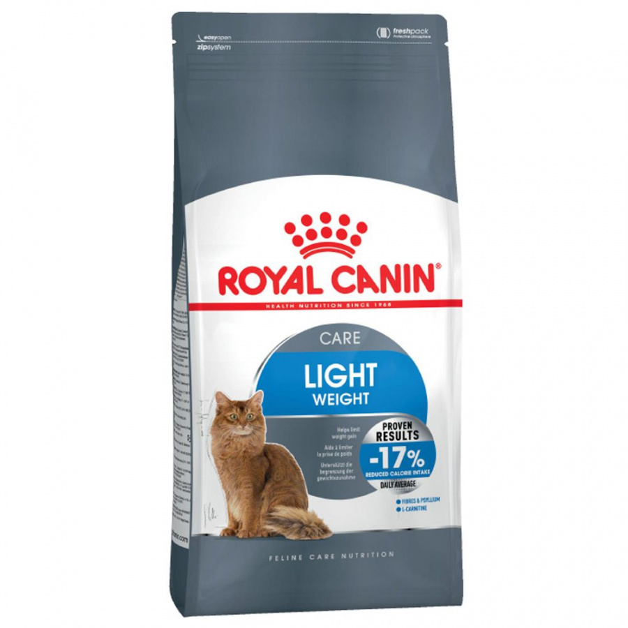 Корм сухой Royal Canin Light Weight Care для взрослых кошек, профилактика лишнего веса, 400 гр.