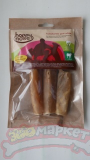 Лакомство для собак "Happy Nose", аорта говяжья сушеная, 35 гр.