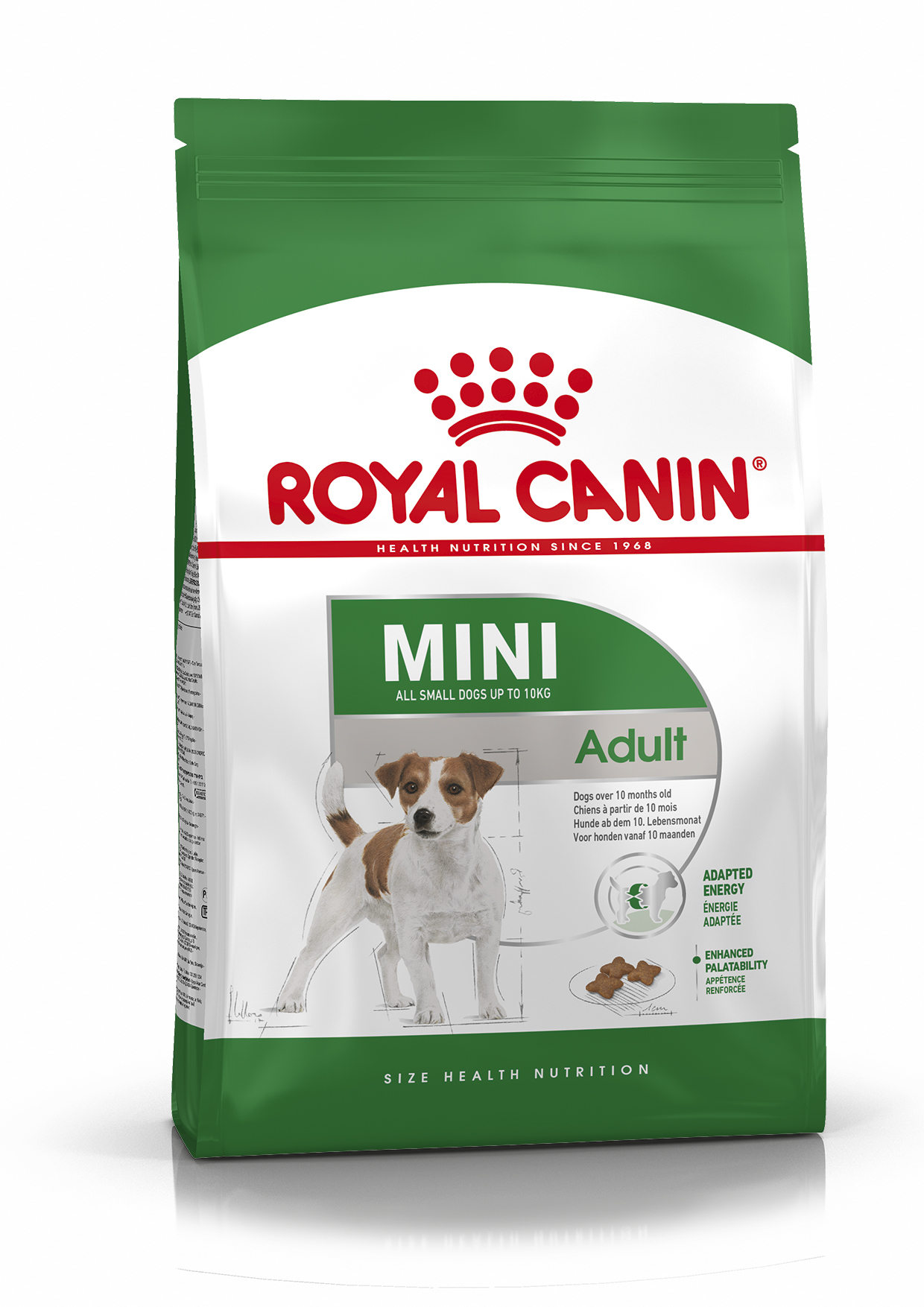 Корм сухой Royal Canin Mini Adult для взрослых собак мелких  пород с 10 месяцев до 8 лет, 8 кг