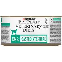 Влажный корм Pro Plan Veterinary Diets EN St/Ox для взрослых кошек и котят при расстройствах пищеварения, 195 г