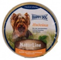 Корм HAPPY DOG Natur Line для собак нежный паштет с индейкой консервы 85г