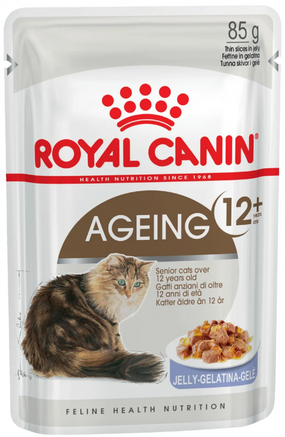 Влажный корм Royal Canin Ageing для кошек старше 12 лет, в желе, 85 г