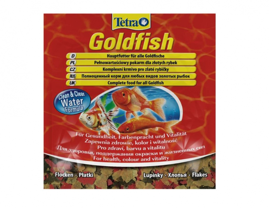 Корм для золотых рыбок Tetra AniMin, хлопья, 12 г