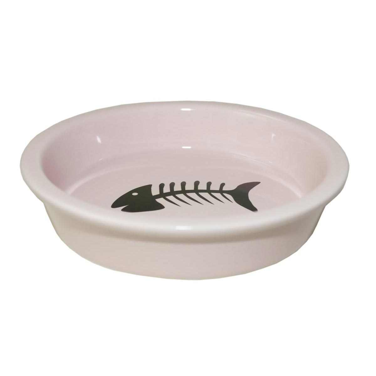 Блюдце керамическое для кошек "Рыбка" 0,24 