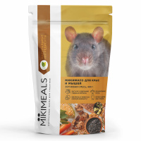 Корм для крыс и мышей Mikimeals зерновая смесь, 400 г