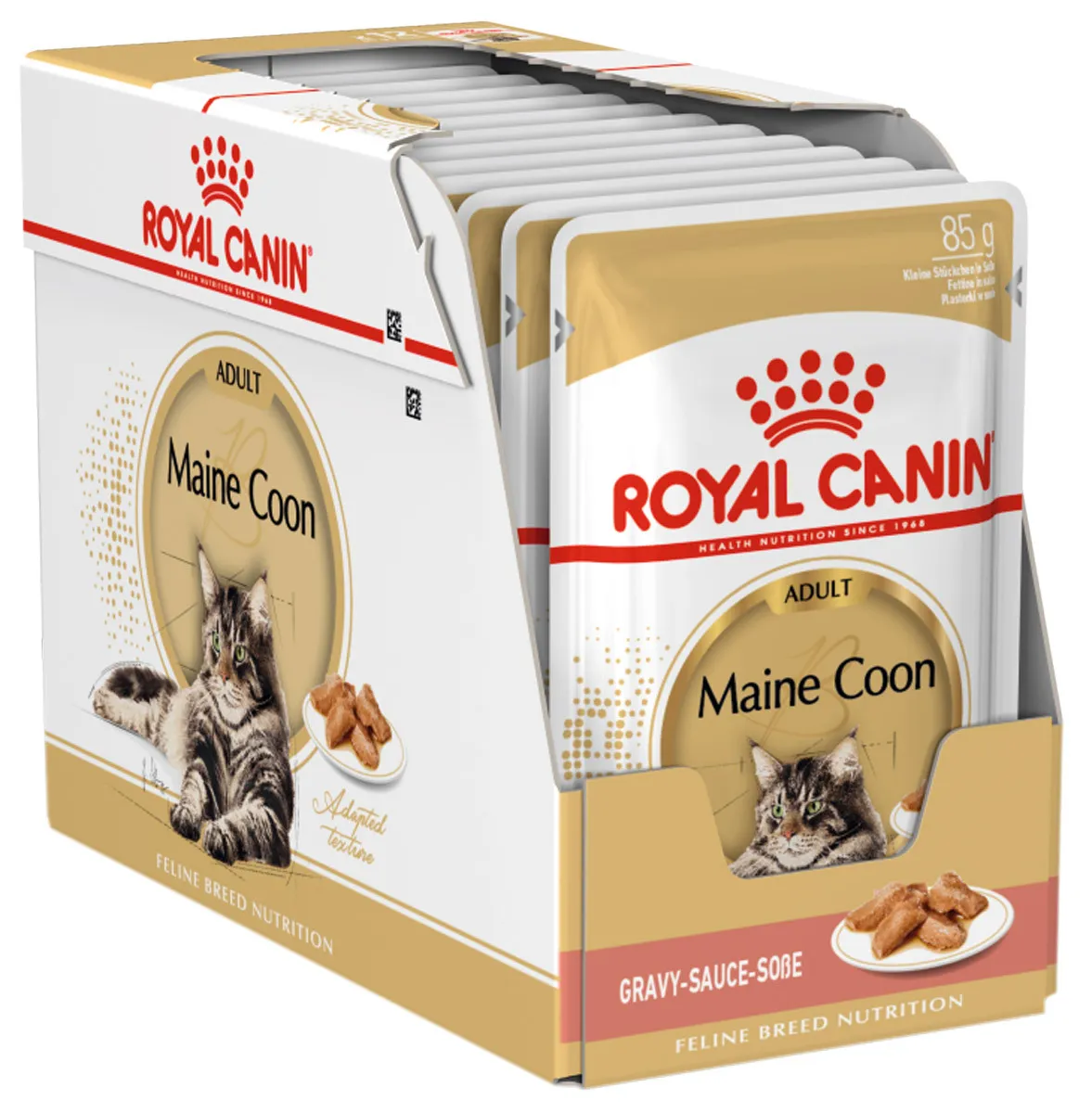 Влажный корм Royal Canin Maine Coon для кошек породы Мейн-кун, 85 г