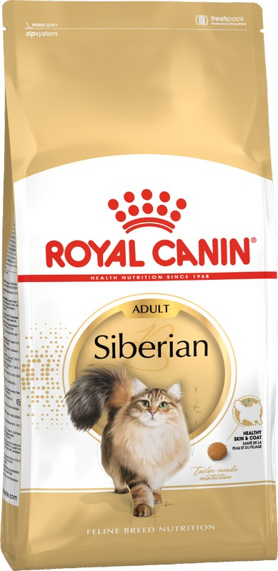 Сухой корм для взрослых сибирских кошек Royal Canin Siberian Adult 2 кг