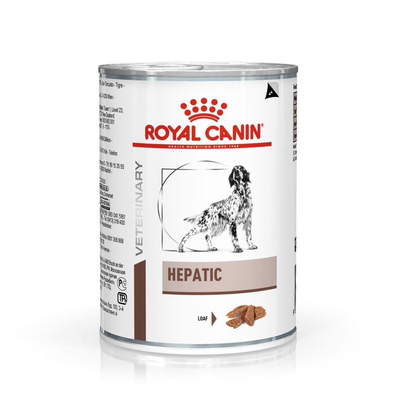 Консервы Royal Canin Hepatic Canine для взрослых собак всех пород при заболеваниях печени, 420 г