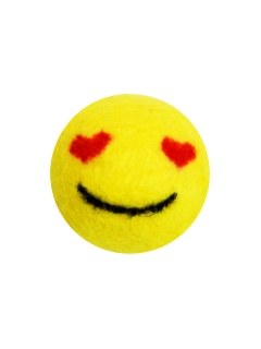 Мяч из шерсти "SMILE" Любовь 6см Мяч из шерсти "SMILE" Любовь 6см