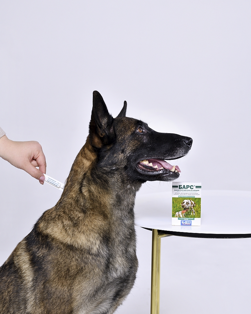 Капли БАРС для собак весом от 20-30 кг, против блох и клещей  1 пипетка