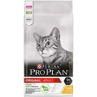 Корм сухой Purina Pro Plan Adult для взрослых кошек, с курицей, 1,5 кг