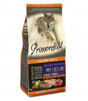 Сухой корм Primordial для собак мелких пород, с форелью и уткой, 2 кг