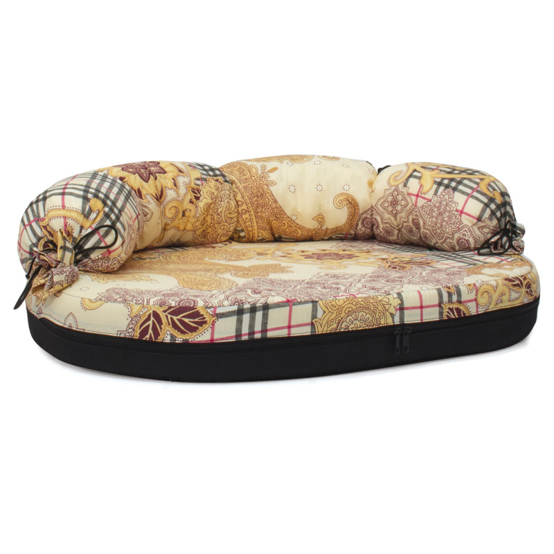 Лежанка диван для собак Гамма 50x65x8см в ассортименте