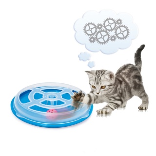 Игрушка для кошек с шариком VERTIGO d=29см пластик