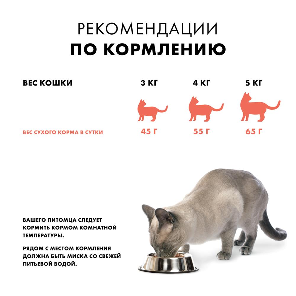 Корм сухой Nutro для взрослых кошек, с лососем и белой рыбой 1.4 кг
