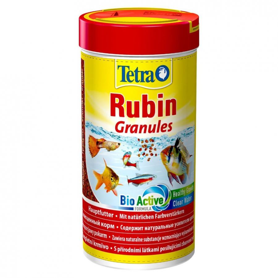 Корм для рыб Tetra Rubin, для улучшения окраса, гранулы, 250 мл
