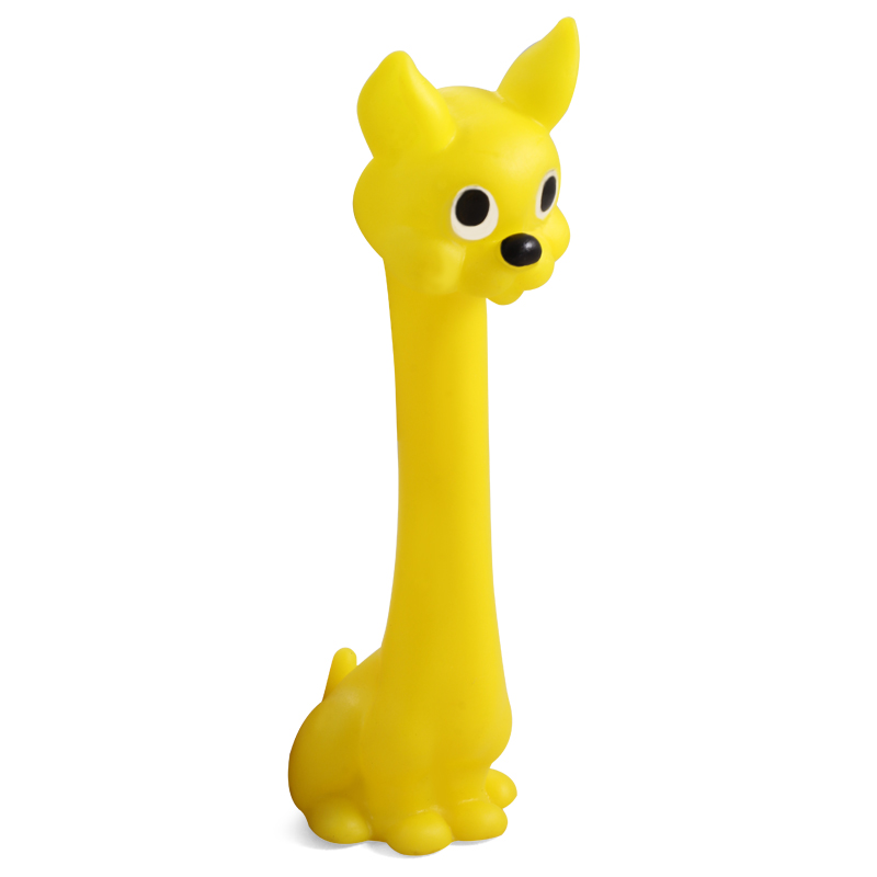 Игрушка для собак "Кошка - длинная шея" 19,5 см