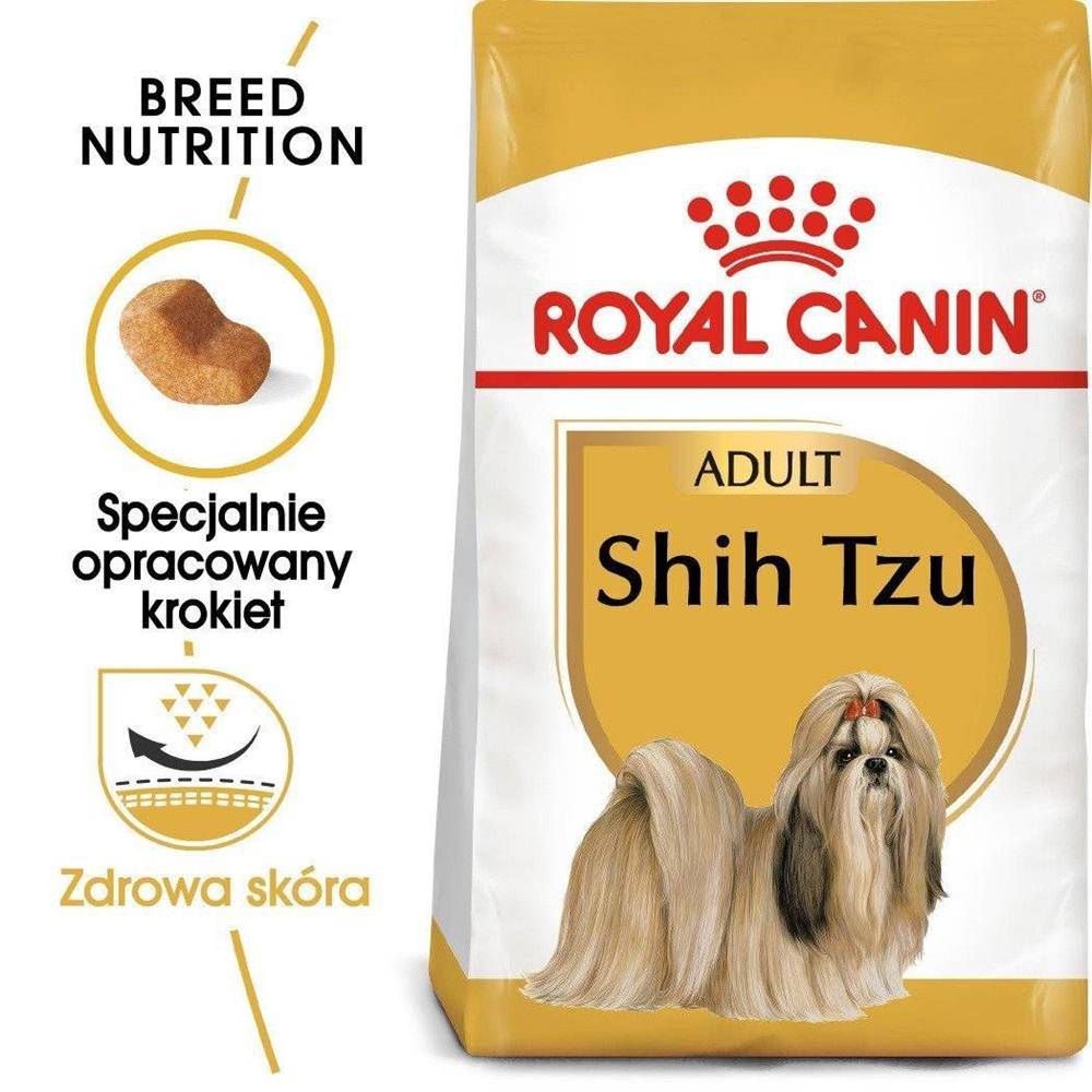 Корм сухой Royal Canin Shih Tzu Adult для взрослых собак породы Ши-тцу, 500 г