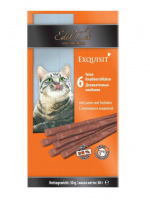 Лакомство Edel Cat для кошек, жевательные колбаски с ягнёнком и индейкой, 5 г.