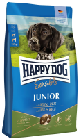 Сухой корм для щенков средних и крупных пород Happy Dog Supreme Junior с ягненком и рисом, 1 кг