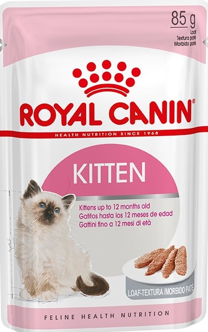 Влажный корм Royal Canin Kitten для котят в возрасте до 12 месяцев (паштет), 85 г