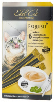 Лакомство EDEL CAT крем-суп для кошек, с птицей и печенью. Цена указана за 1 саше!