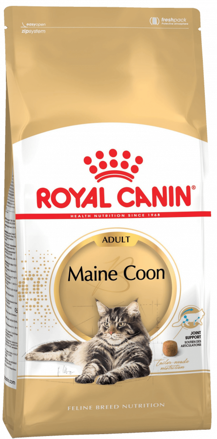Корм сухой Royal Canin Maine Coon Adult для кошек породы мейн-кун старше 15 месяцев, 4 кг.
