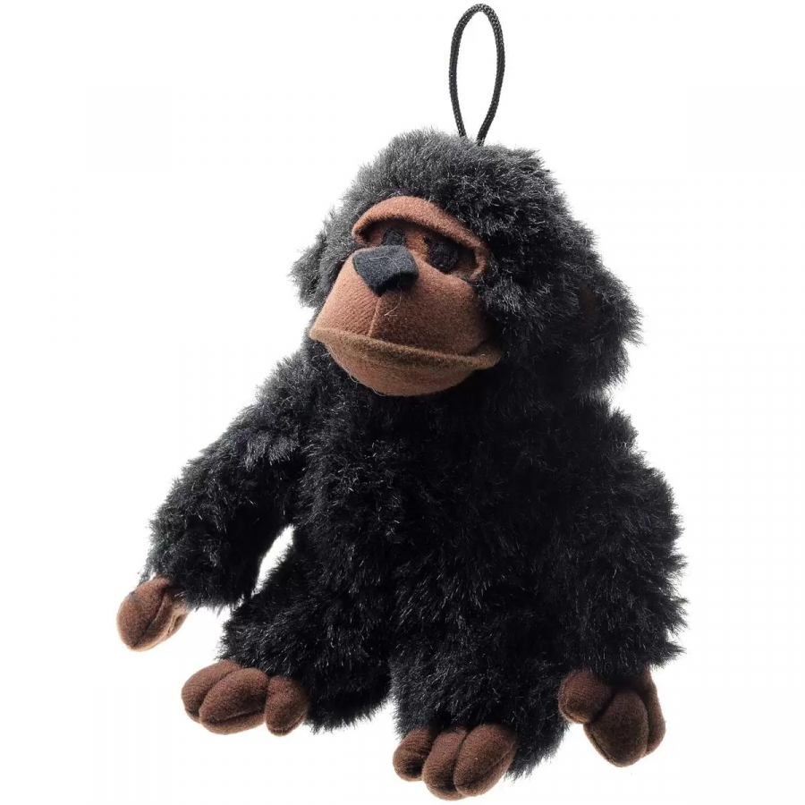 Мягкая игрушка для собак V.I.PET Шимпанзе со звуком 13 см